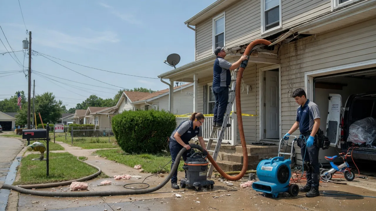 Water Damage Restoration in Granite City, IL near me